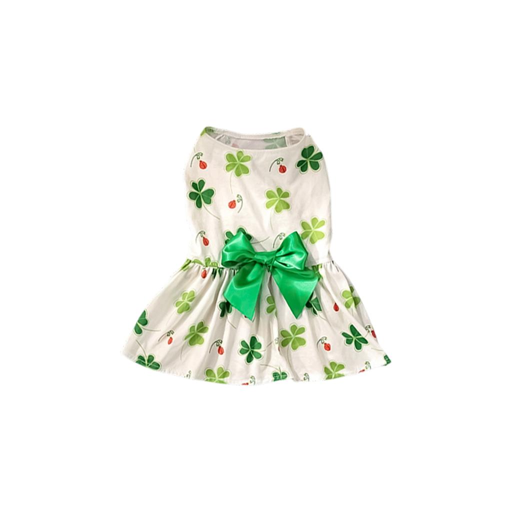 Festive St. Patrick's Day Dog Dress - Adorable Pet Outfit For Small & Medium Breeds