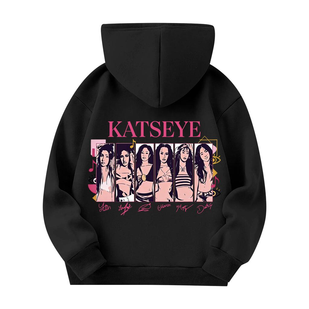 Kids Long Sleeve Pullover Hoodie with Pockets Loose Fit Letter Print Casual Sweatshirt