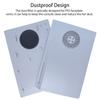 PS5 Faceplate with Cooling Hole Dust Filter for Disc Version DOBEWINGDELOU PS5 Faceplate Console Cover Replacement Side Plate Shell Dustproof Accessor