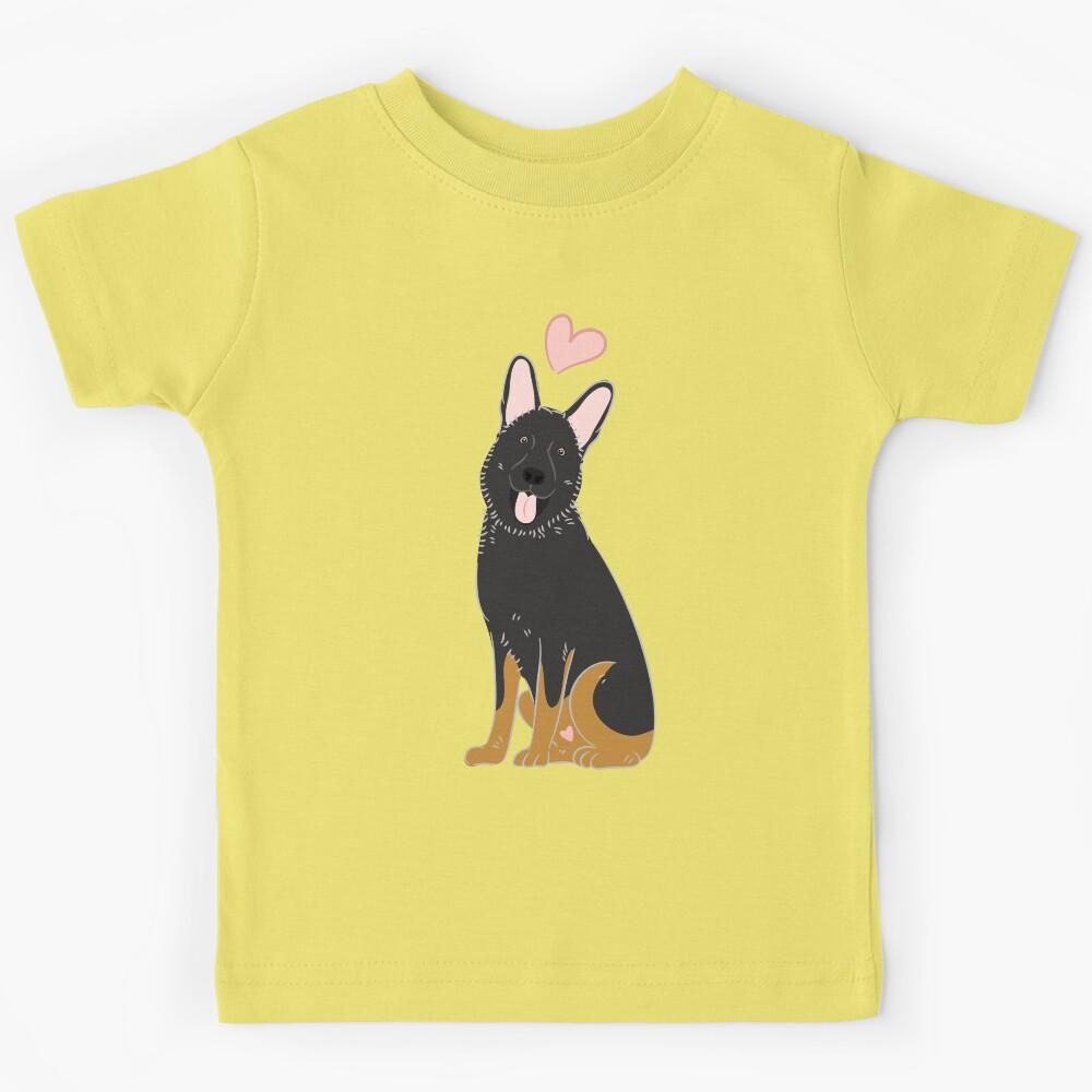 LOVE German Shepherd - Bicolor 1 Kids T-Shirt 170