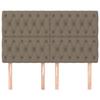 Headboard - Maison Exclusive - Taupe - 144 X 7 X 118/128 Cm - Adjustable Height