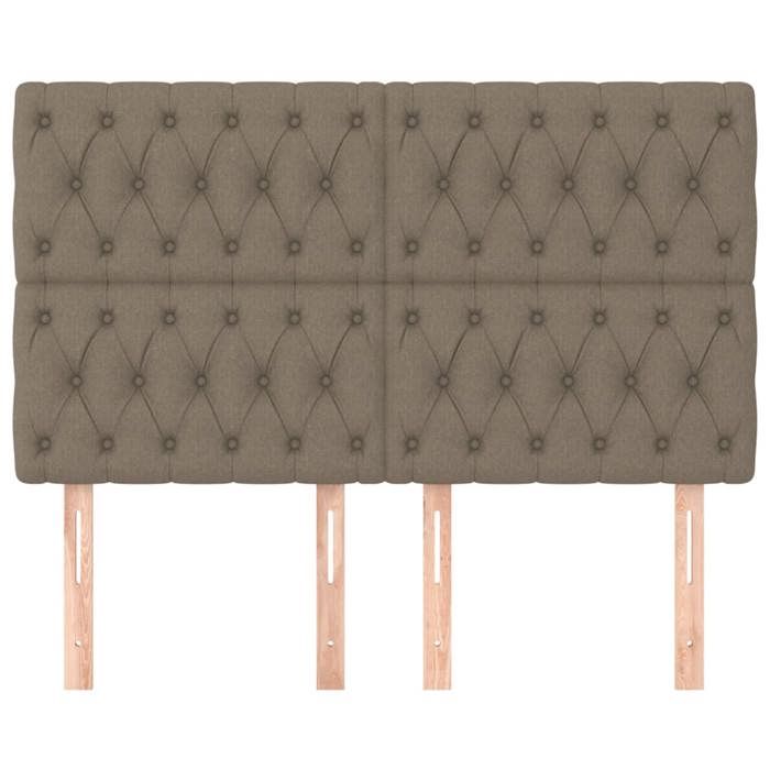 Headboard - Maison Exclusive - Taupe - 144 X 7 X 118/128 Cm - Adjustable Height