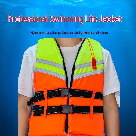 High Buoyancy Life Jacket for Fishing, Swimming, and Rafting