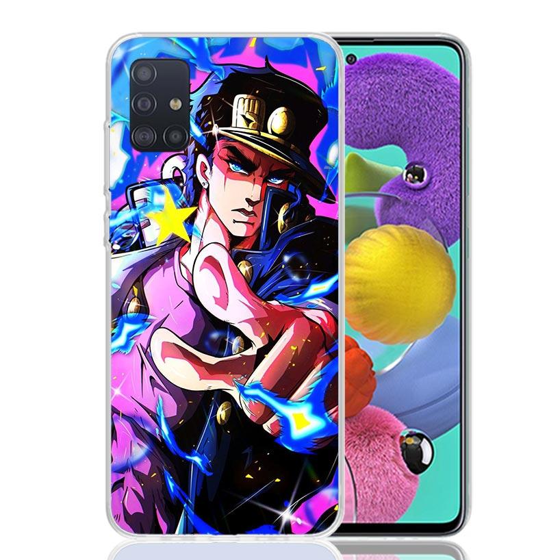 JoJo's Bizarre Adventure Kujo Jotaro Phone Case For Samsung Galaxy A52 A32 A22 A12 A02S A50S A30S A51 A31 AA71 Note 20 Ultra 10