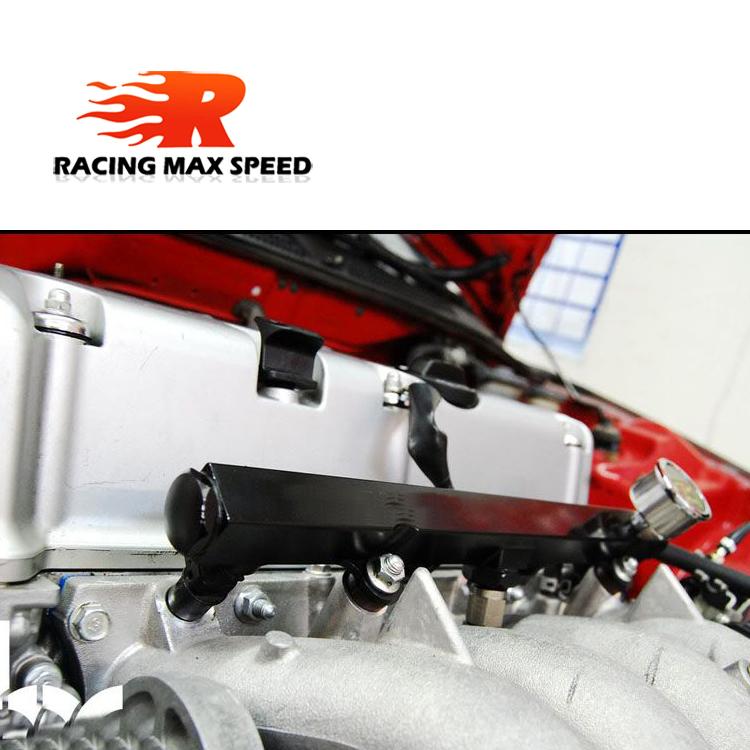K SERIES Heavy FUEL RAIL Kit High Flow Injection Fuel Rail with 1/8npt Gauge FOR HONDA K20 K24 RSX CIVIC SI,INTEGRA EP3