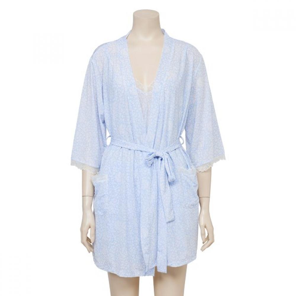 Barbara Flower Print Robe Gown Agw4620r