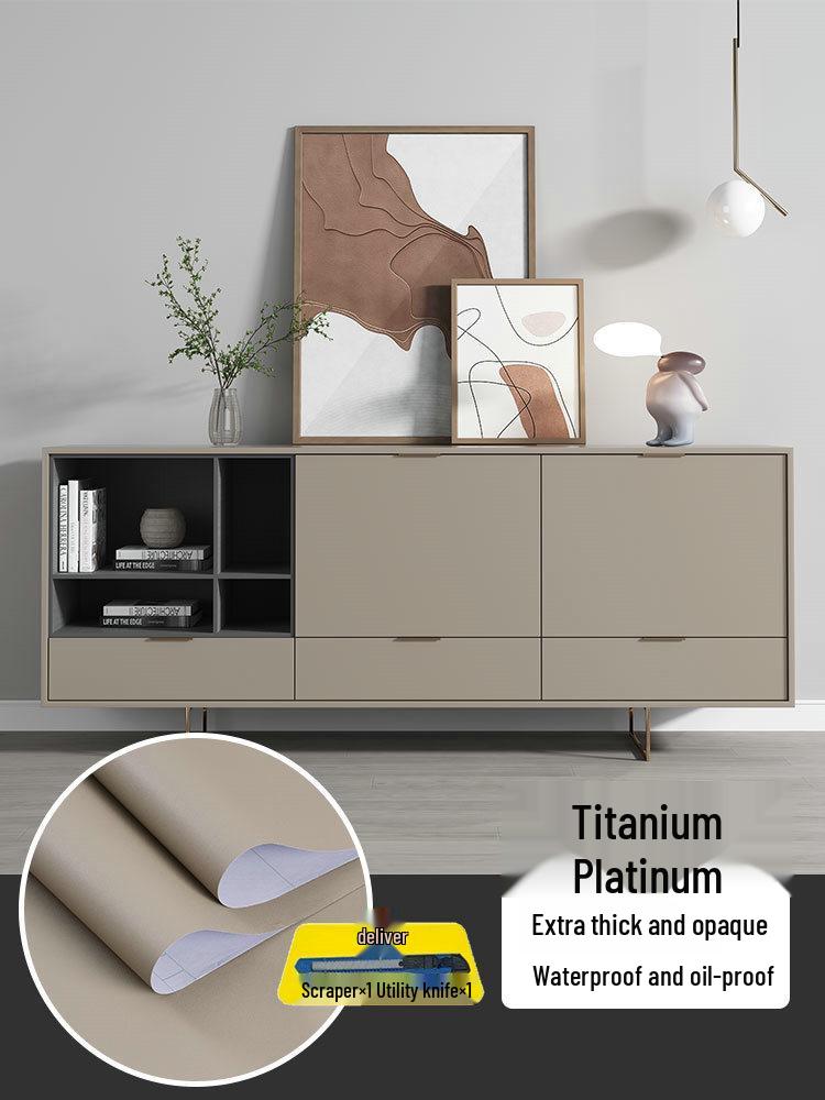 Wasserdichte selbstklebende PVC-Tapete für Schrank- und Raumrenovierung