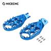 NICECNC For Surron Light Bee X S L1E Electric Dirt Bike Enlarged Aluminum Foot Pegs Footrest Footpegs For Segway X160 X260 2025