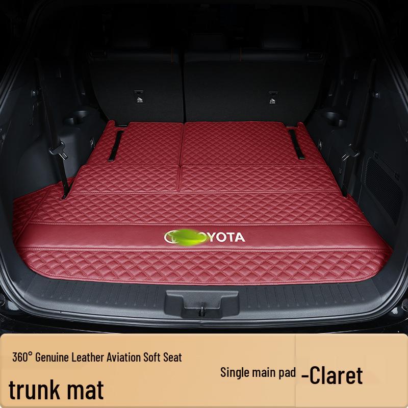 Kompletní krycí rohož do kufru pro 7místnou Toyotu Highlander - Vše v jednom interiérový doplněk