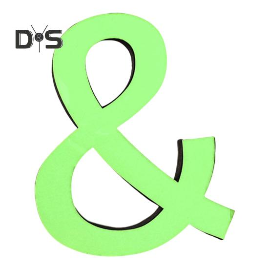 Letters Wall Sticker Home Decoration Luminous Letter Sticker Peel And Stick Wall Art Alphabet Sticker for Living Room Bedroom