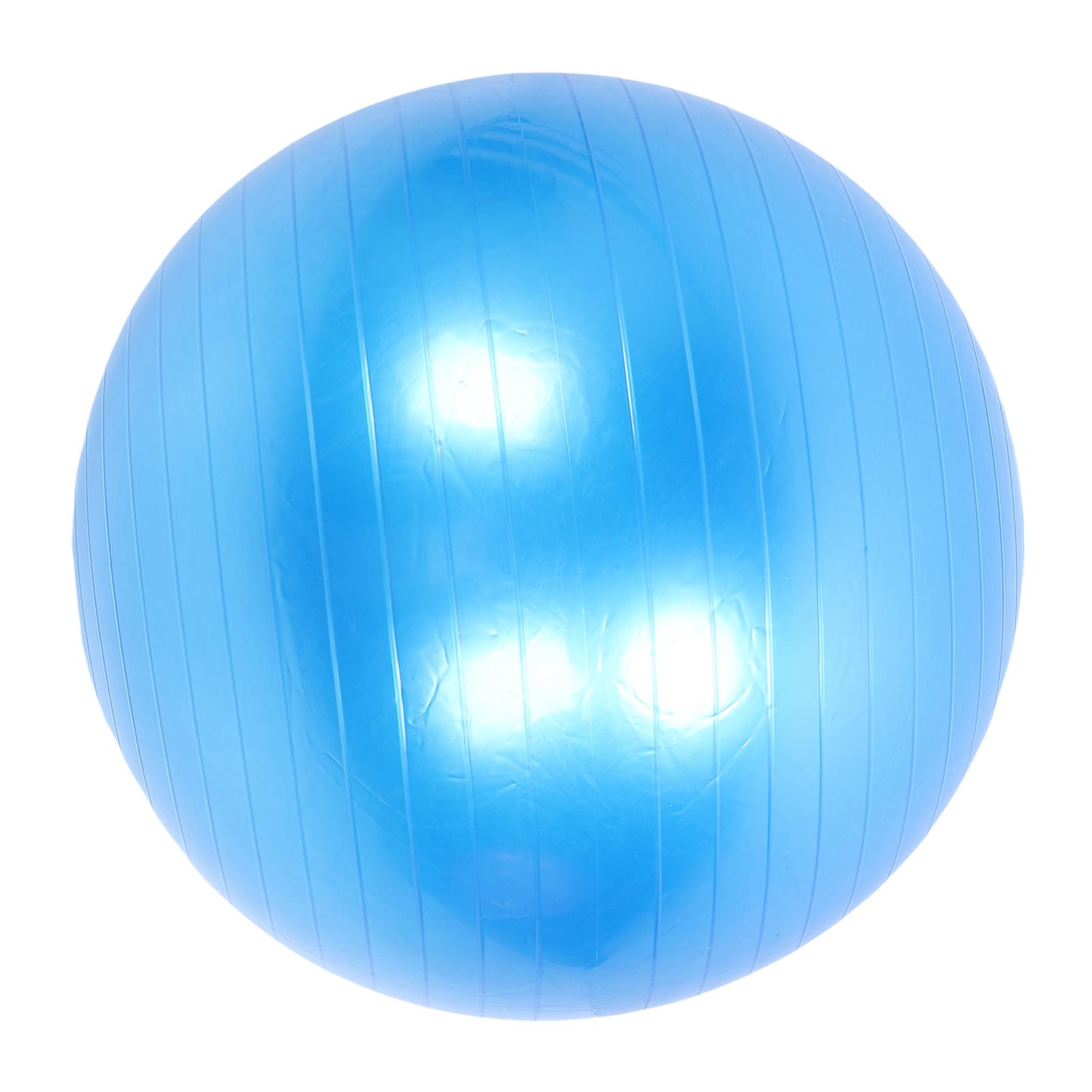 

Очень толстый мяч для упражнений ПВХ Антиразрывной Надувной гимнастический мяч с насосом для пилатеса Баланс Стабильность Тренировка кора синий
