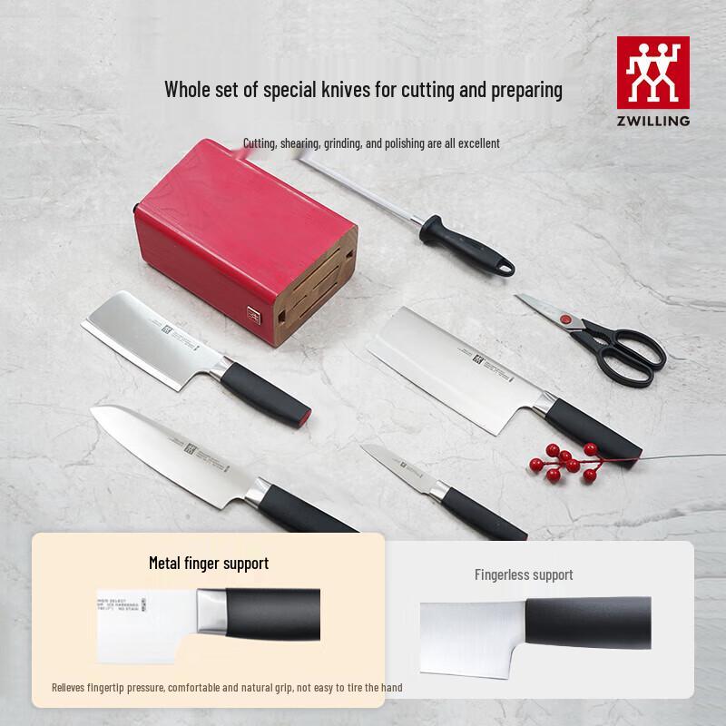 Zwilling 17-Piece Cookware & Knife Set