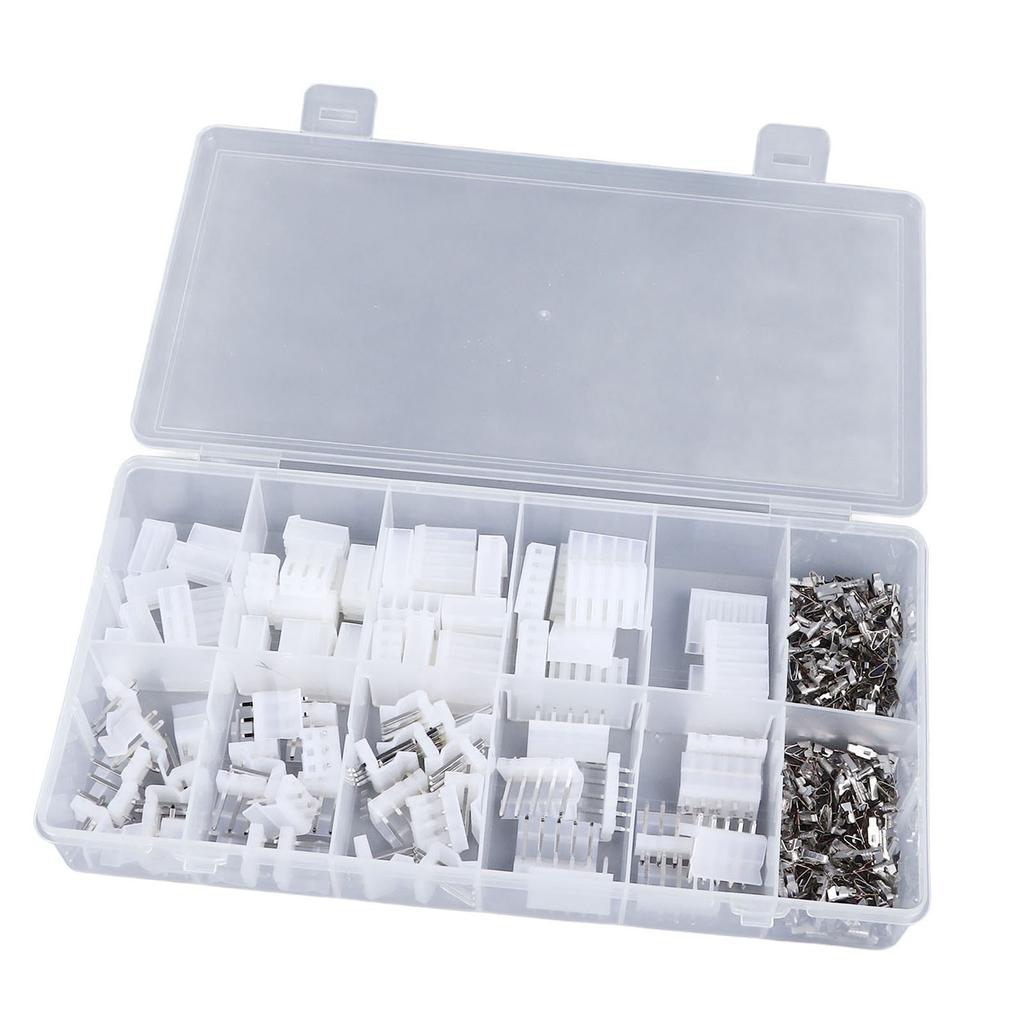 230PCS CH3.96MM Terminal Block Kit 2P to 5P Safe Connection Straight Pin Terminal Block Connector As