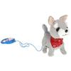 Interactive Dog on a Leash Mascot Schnauzer Walks and Barks
