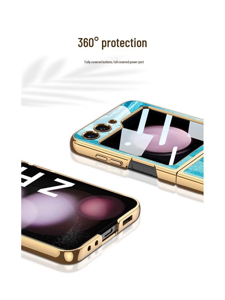 Samsung Galaxy Z Flip 5 Drop-Proof Creative Phone Case - Fashionable and Protective.