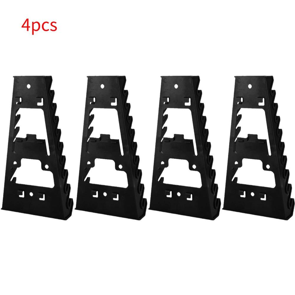 Wrench Organizer Plastic Wrench Organizer Tray Sockets Storage Tools Rack Sorter Standard Spanner Wrench Holders Storage 1-20pcs