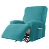 Silver Fox Velvet Solid Color Split Chivas Sofa Cover Elastic Chair Cover All-inclusive Velvet Massage Recliner Protective Chair Cover for Home
