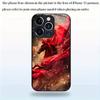 Year of the Horse limited tempered glass mobile phone case suitable for iPhone 17/16/15/14/13/12 Pro Max,all-inclusive anti-fall