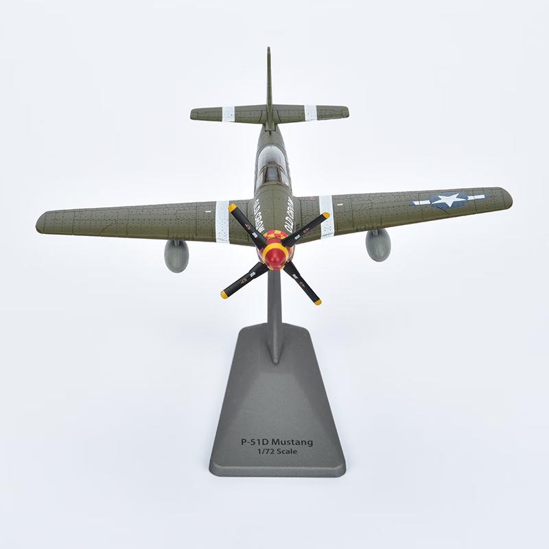 1:72 P-51 Mustang Fighter Plane Model