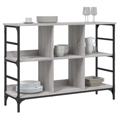 Sideboard Gray Sonoma 102 X 32 X 73.5 Cm Engineered Wood
