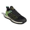 Adidas Adizero Ubersonic 4 Clay Court End Plastic Waste Men Sneakers Black Core-Black Beam-Yellow GY4004