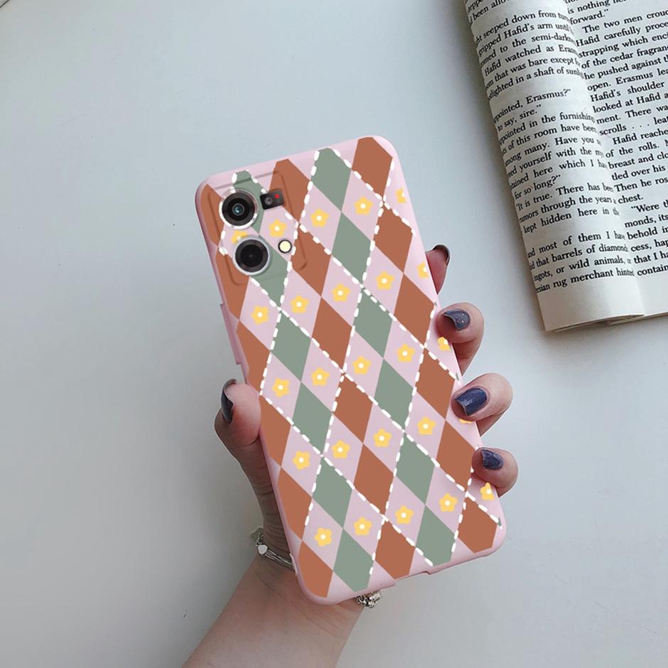 For OPPO Reno 7 Cover Case for Oppo Reno 8 4G Phone Casing Matte Soft TPU Silicone Shell for OPPO F21 Pro Bags Reno7 5G Bumper