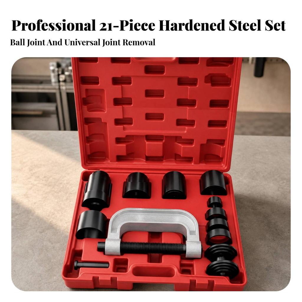 Ball Joint Press Kit with Carrying Case Professional Grade for Mechanics