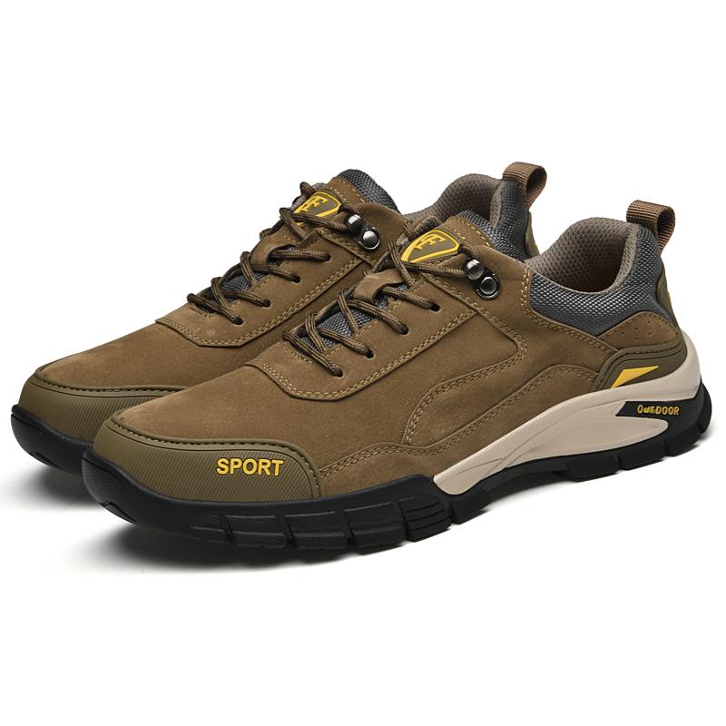 

Новые повседневные туфли для активного отдыха с нескользящей подошвой. Модные мужские туфли. Низкая и износостойкая спортивная обувь для активного отдыха. 43 хаки