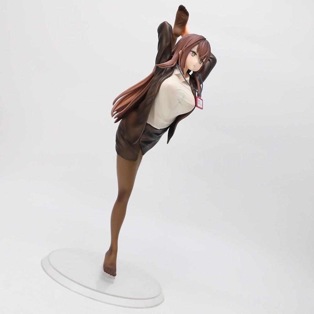 Figurka Anime OL-chan 'Bez Pracy': Piękna Dziewczyna Modelka, Dekoracja Biurka, Kolekcjonerska Lalka