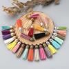 10-20pcs 30/55mm Leather Tassels Vintage Korean Velvet Tassel Fringe For DIY Jewelry Making Crafts Keychain Supplies Accessories