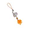 Practical Acrylic Clovers Leaf Mobile Chain with Crisp Sound Portable Accessory Good Luck Charm for Trendy Women
