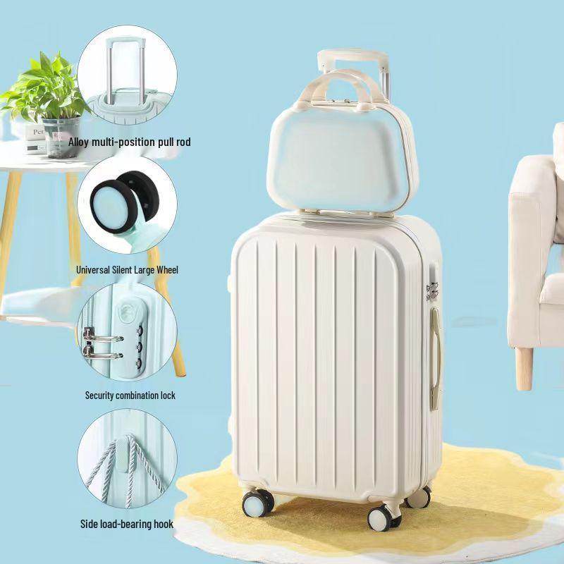 Gepäck 2025 Trolleykoffer: Hohe Kapazität, Langlebig, Kombinationsschloss für Männer, Frauen, Studenten