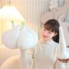 Garlic Plush Pillow, 15.7 Inch Garlic Plush Toy, Vegetable Stuffed Pillow For Home Living Room Bedroom Decor, Soft Pillow Toy For Boys Girls Kids