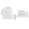 6 Layer Plastic Fishing Tool Box Baits Case Clear Fishing Lure Tackle Box Container Fishing Tool Gear Organizers