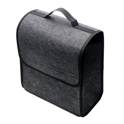 Bolsa de Almacenamiento Trasera para Asiento de Coche, Bolsa de Herramientas para Respaldo de Asiento, Bolsas de Almacenamiento para Maletero de Coche, Caja Plegable con Soporte, Organizador de Coche