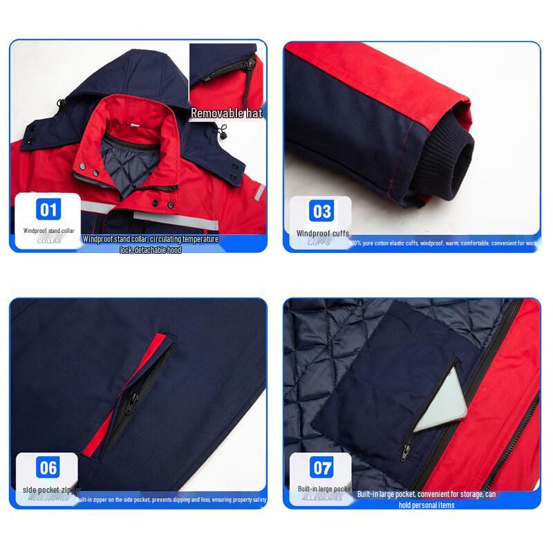 Men's Thickened Winter Work Jacket