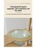 Large Wooden Cat Tree & Scratching Post with Space-Saving Design - Integrated Climbing Frame & House
