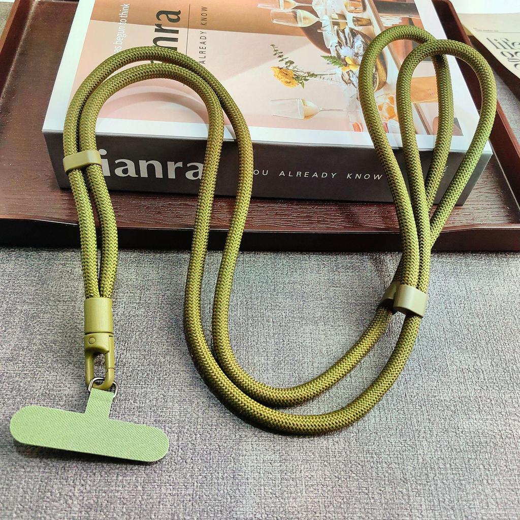Adjustable Phone Lanyard: Anti-theft Neck and Wrist Strap with Self-locking Clip, Oxford Cloth, Crossbody Design