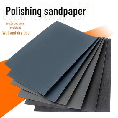 Superfine Wet Sandpaper for Polishing & Grinding Jade, Wood, Walls & Car, 240-2000 Grit