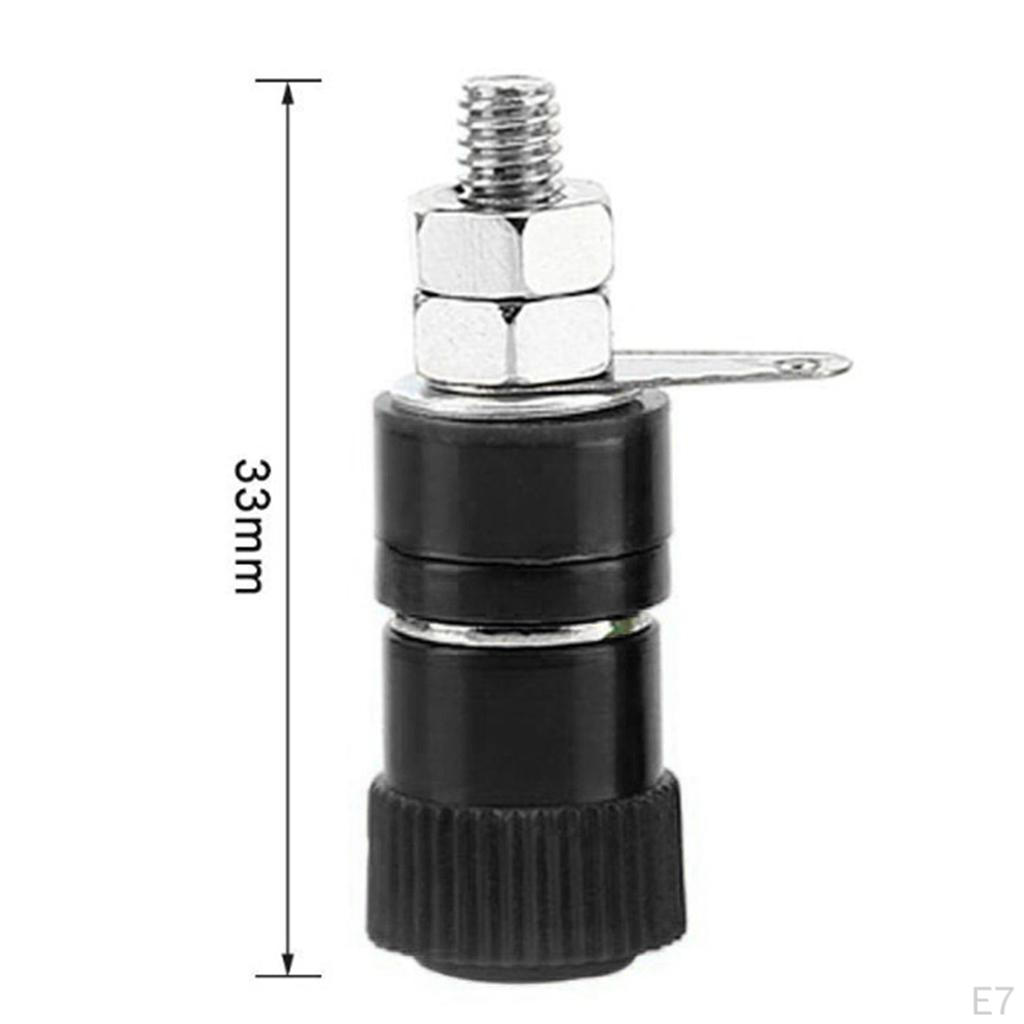 10 Pieces / Pack 4mm Banana Socket Speaker Binding Posts Nut Connector