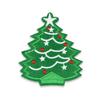 Christmas Embroidered Patches Repair Patch Self Adhesive Patch Cartoon Santa Claus Appliques For Apparel Bags Accessories