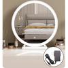 Smart Vanity Makeup Mirror with Lights for Bedroom and Desktop