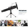 Mini Desktop Microphone Stand + Shock Mount Mic Holder + Pop Filter Kit for