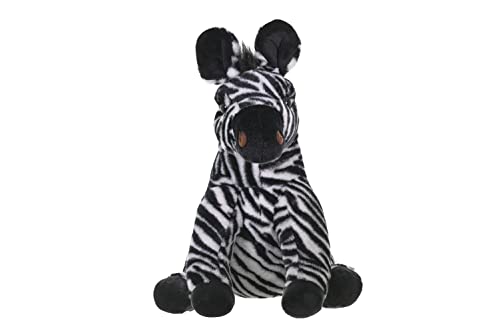Wild Republic Zebra Plush Toy, Soft and Fluffy, Baby Wild Animal, 12" W20 X D24 X H30cm (19378)
