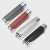 Carbon Pattern Car Handbrake Cover with Mahogany Handle - Personalize Your Ride with Style Modification 506
