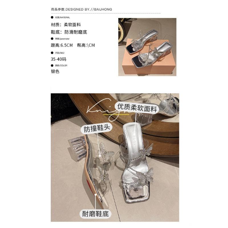 High Heel Sandals Female New Summer Fashion Bow Sandals