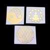 Art Crafts Gold Color for Making Mould Metal Copper Sticker Energy Sticker Sacred Geometric Sticker