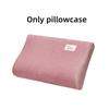 High-Grade 50*30cm Cotton Pillowcase Soft Pure Color Pillow Protector Cover Memory Foam Pillowslip Home Bedding Set