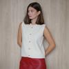 Cross-border New Simple Temperament Knitted Vest Women's Lazy Style Loose and Versatile Solid Color Stacking Basic Top