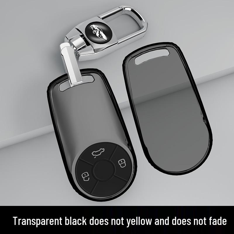 Transparent Key Case for ORA Good Cat, Ballet Cat, Black Cat, White Cat, Wild Cat, and Great Wall Cars